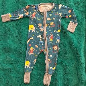 Little Sleepies Sports Animals Sleeper